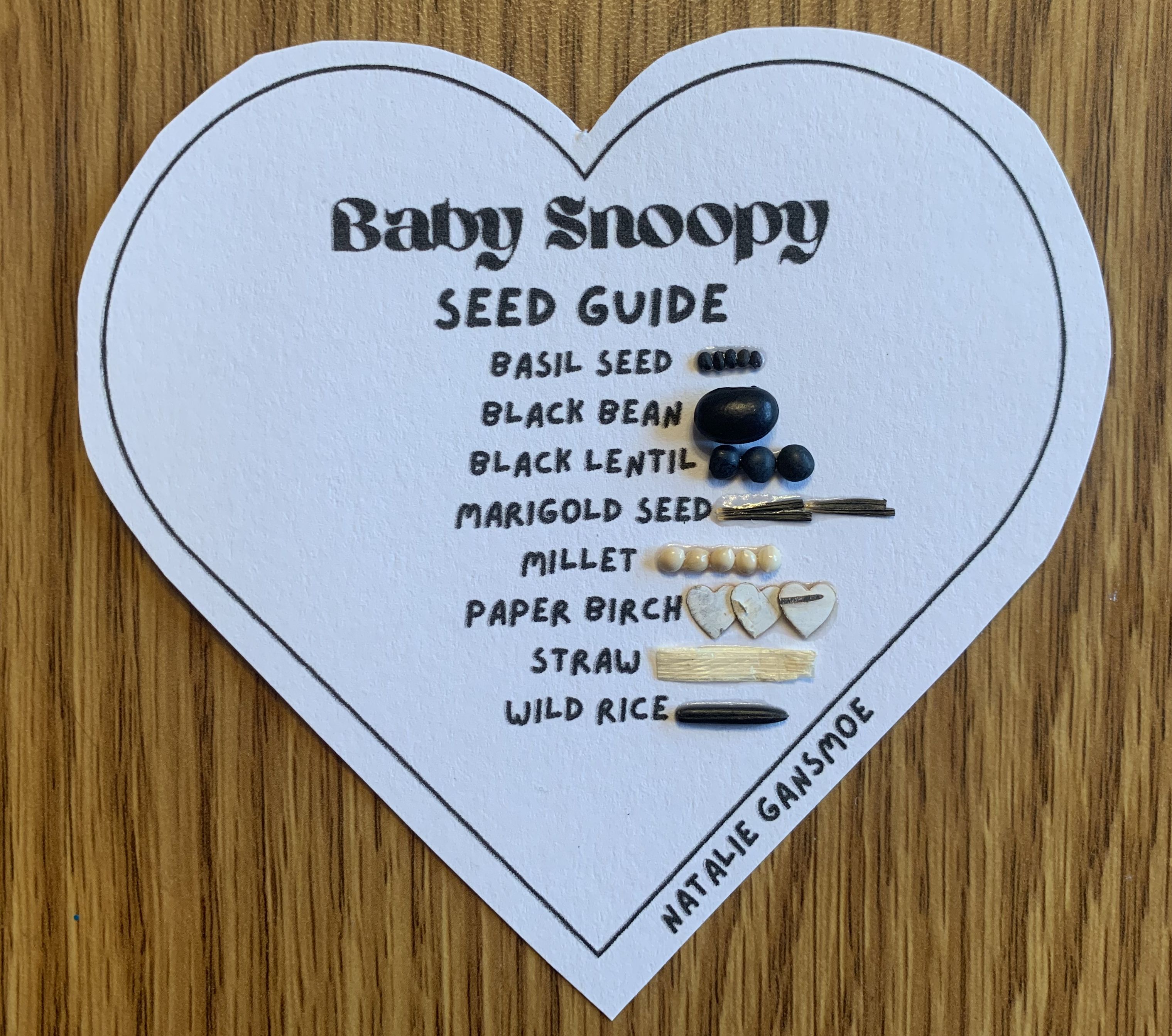 [Natalie Gansmoe Baby Snoopy Index Cardimage]